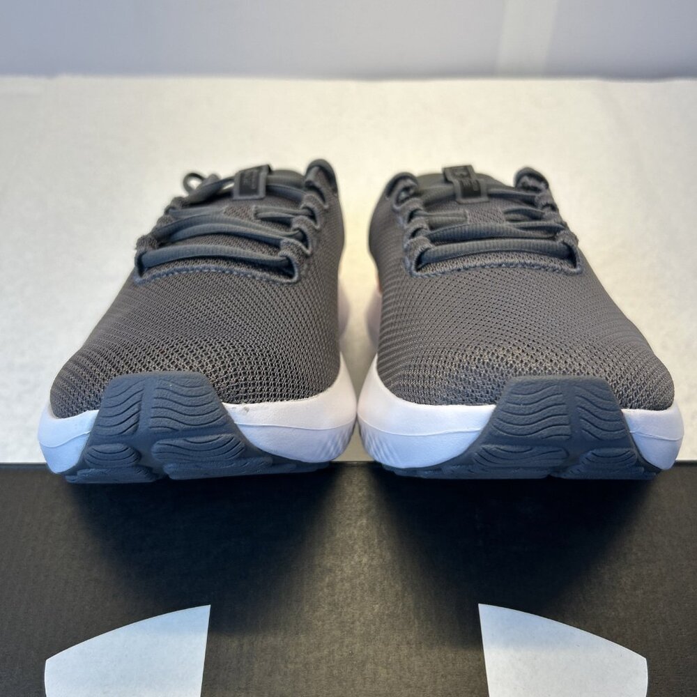 Under Armour Charged Surge 4 Running Shoes Grey Red White Sole Men SZ 9.5 NEW - Picture 4 of 9